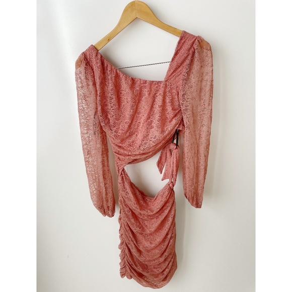 Majorelle x Revolve Everett Mini Dress Blush Pink S - Picture 8 of 9